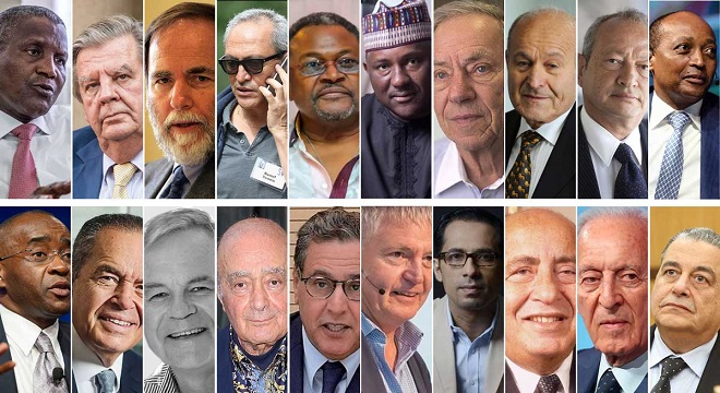 TOP 20 des milliardaires africains en 2022