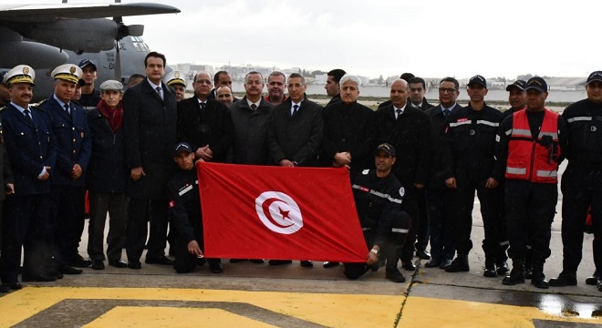 ministres-syrie-turquie-e1675834011299Deux avions militaires avec des aides et des équipes de sauvetage et de secours décollent vers la Turquie et la Syrie