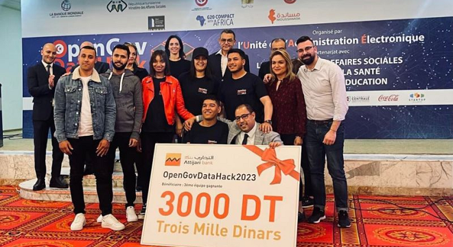 Attijari bank partenaire de la 2ème édition du Hackathon «OpenGovDataHack2023»