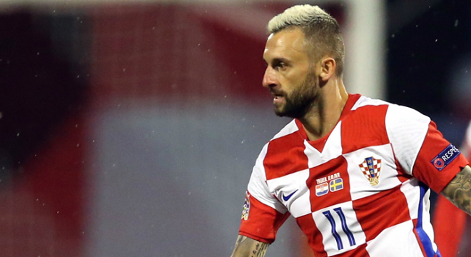 L'international croate Marcelo Brozovic de l'Inter Milan,