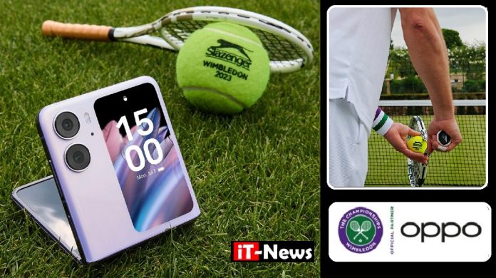 Christopher Eubanks, lauréat du prix « OPPO Breakthrough Inspiration Award 2023 » à Wimbledon