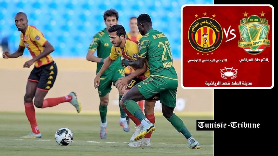 التعادل يحسم مباراة الترجي الرياضي التونسي والشرطة العراقي-3-(كأس الملككأس سلمان)