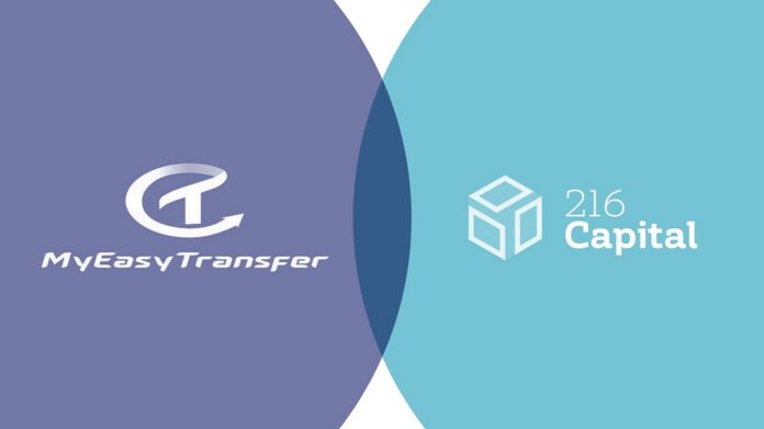 216 CAPITAL investit 400 000€ dans la fintech My Easy Transfer