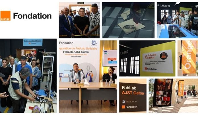 La Fondation Orange Tunisie lance un 9ème FabLab Solidaire à Gafsa