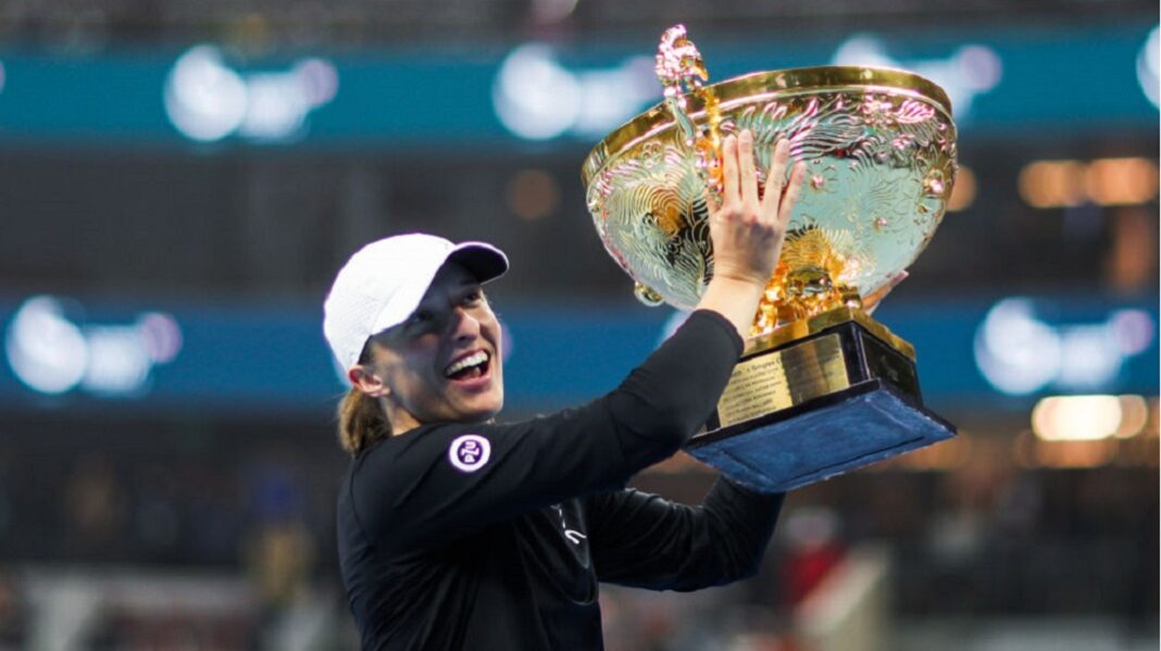 Iga Świątek -finale du simple féminin lors de la 13e journée de l’Open de Chine 2023