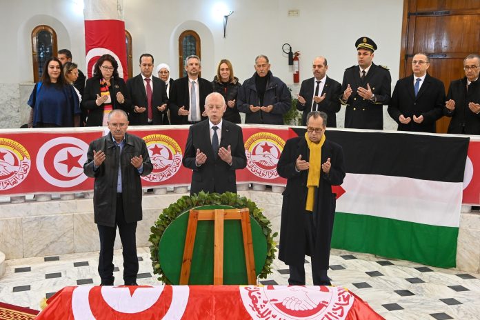 Le président de la République préside la cérémonie commémorant le 71ème anniversaire de l’assassinat du leader syndicaliste Farhat Hached