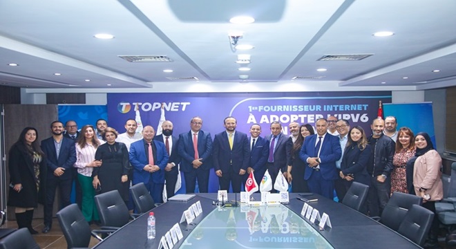 Topnet premier fournisseur internet à adopter l’ipv6 en Tunisie