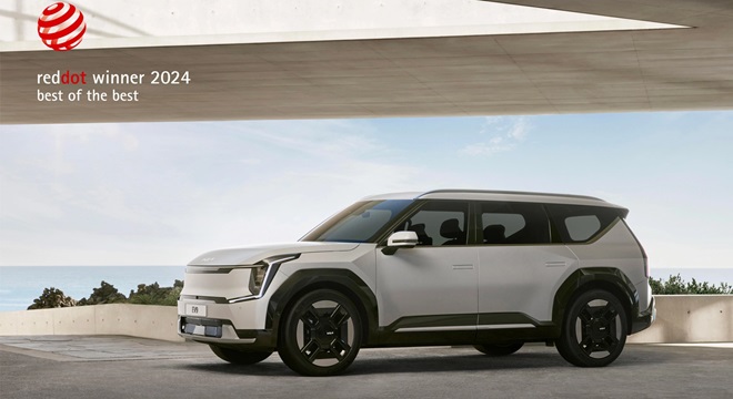 Kia EV9 décroche le Red Dot Best of the Best Award