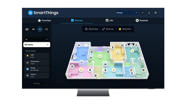 Samsung lance la Vue Carte 3D avec IA dans SmartThings03