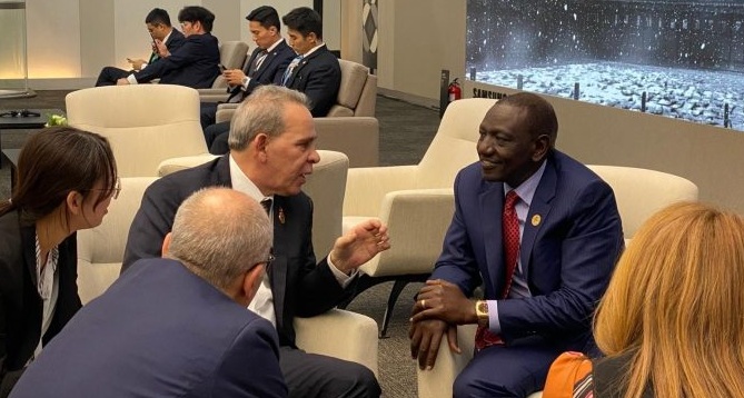 Le chef du gouvernement s’entretient, à Séoul, avec le président kenyan