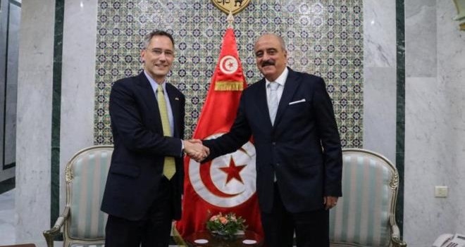 Le ministre des Affaires étrangères s’entretient avec l’ambassadeur des Etats-Unis d’Amérique