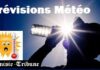 Prévisions météo du lundi 15 juin 2026
