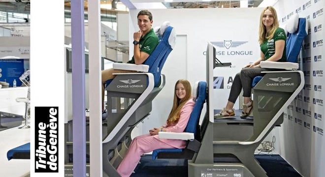 Airbus teste les sièges d’avion à deux étages