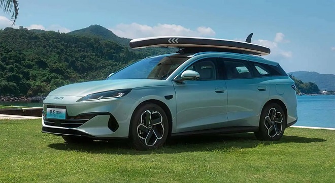 Début mondial pour le break BYD avec une autonomie de 1 505 km