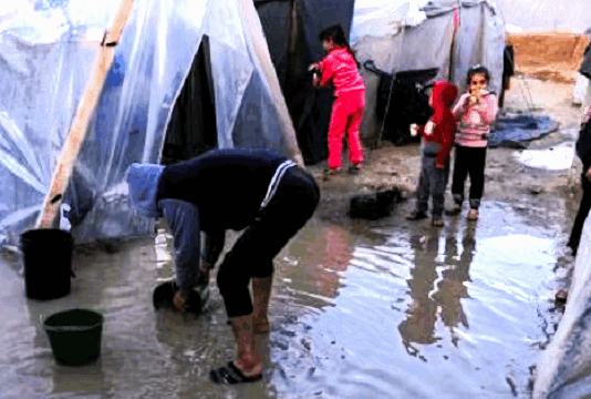Gaza : la tempête Byron fait au moins dix morts