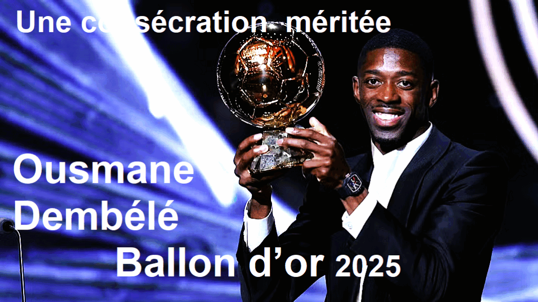 ousmane dembélé ballon d or 2025
