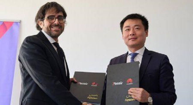 la start-up Yassir s’allie à Huawei