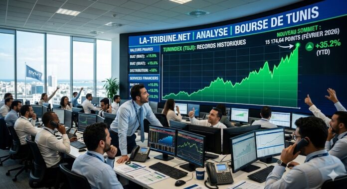 Bourse de Tunis : Le Tunindex s’envole et brise des records historiques en ce début 2026