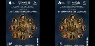 « LA SYMPHONIEDES LÉGENDES »… Un concert solidaire pour financer l’accès à l’eau à Siliana
