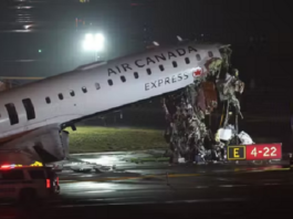 L’aéroport LaGuardia, à New York, fermé à la suite d’une collision mortelle entre un avion et un véhicule de secours sur une piste d’atterrissage