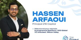Hassen Arfaoui de 216 Capital sélectionné pour rejoindre le programme Stanford × 500 Global VC Unlocked : Silicon Valley