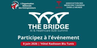 Numérique & Santé : Tunis s’apprête à accueillir la 1ère édition du « THE BRIDGE AI & HEALTHCARE Summit 2026 »