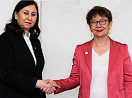 Perspectives & Projets… Sarra Zaâfrani Zenzri s’entretient à Nairobi avec Odile Renaud-Basso, la Présidente de la Banque Européenne (BERD)