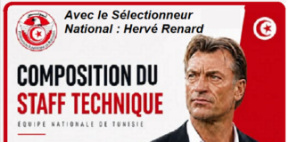 Un staff XXL mené par Hervé Renard pour ramener « Fierté et Solidité tactique » aux Aigles de Carthage