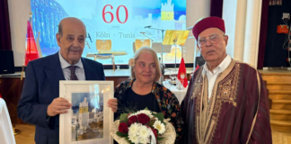 Célébration du 60e anniversaire de l’Association de jumelage Cologne -Tunis