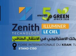 Zenith Technology, LEADER en Tunisie, présente ses solutions photovoltaïques au BIG 5 Green Africa 2026