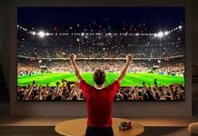LG fracasse les limites de l’immersion : Des écrans IA géants jusqu’à 115 pouces pour vivre le sport comme au stade !