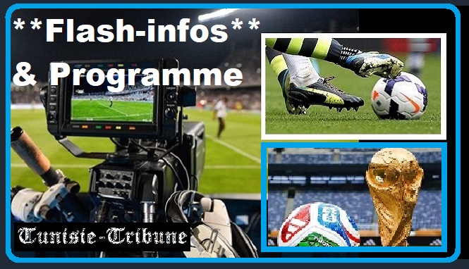 Retransmissions TV-Mondial 2026 - Flash-infos & Programme