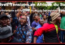 Vives Tensions en Afrique du Sud : La déferlante anti-migrants du 30 juin fait trembler le pays… Les organisateurs persistent