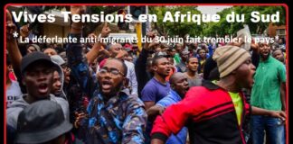 Vives Tensions en Afrique du Sud : La déferlante anti-migrants du 30 juin fait trembler le pays… Les organisateurs persistent