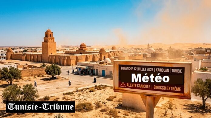 Alerte Canicule : Dimanche de feu en Tunisie avec des pics à 46°C et du sirocco !