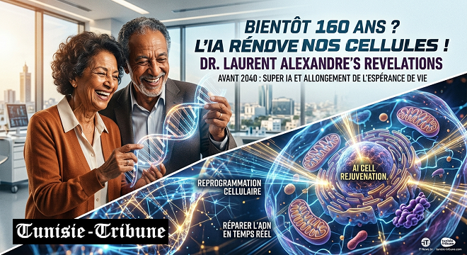 Vivre jusqu’à 160 ans grâce à l’IA ! C’est possible selon les Révélations choc du Dr Laurent Alexandre