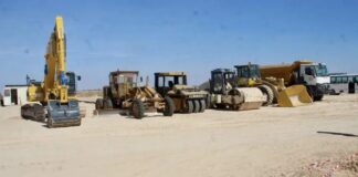 Kébili : Avancement des travaux d’aménagement de la route nationale n°20