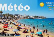 Prévisions Météo (avec indice UV) pour ce dimanche 6 septembre 2026