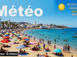 Prévisions Météo (avec indice UV) pour ce dimanche 6 septembre 2026