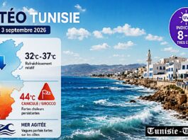 Prévisions Météo détaillées du jeudi 3 septembre 2026 avec Indice UV et conseils sanitaires