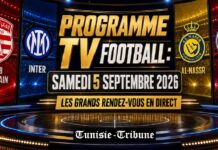 FOOT : Retransmissions TV des chocs et derbys d’Europe du Samedi 5 Sept 2026… Le Club Africain en Ligue des Champions CAF