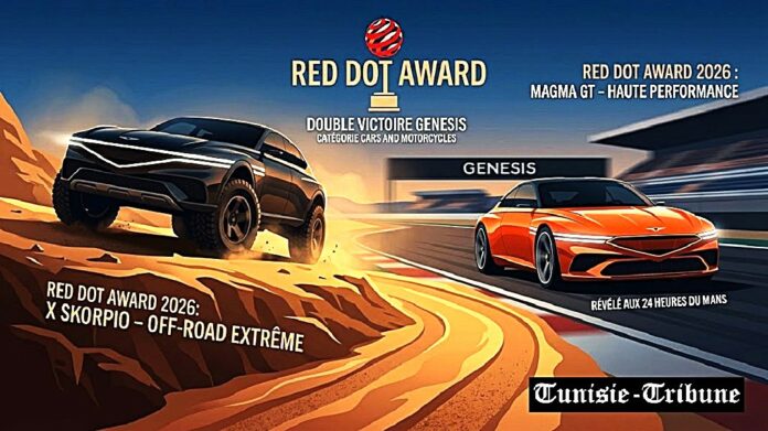 Genesis frappe un grand coup au Red Dot Awards 2026 avec ses bêtes de scène X Skorpio et Magma GT