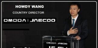Lancement du JAECOO 5 EV en Tunisie : L’allocution stratégique de Howdy Wang, Country Director d’OMODA & JAECOO